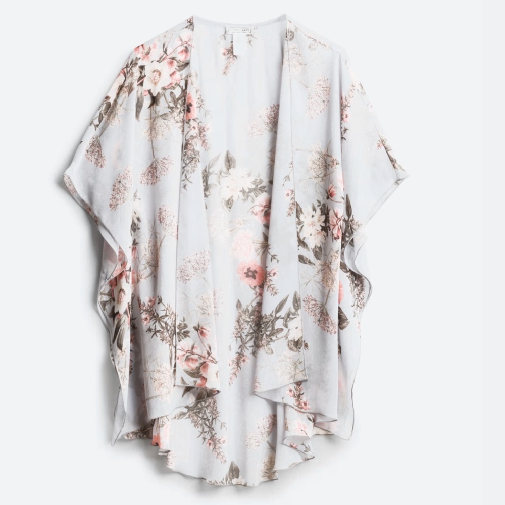 Caley Open Front Woven Top